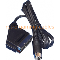 Commodore C64 Audio Video AV SCART cable